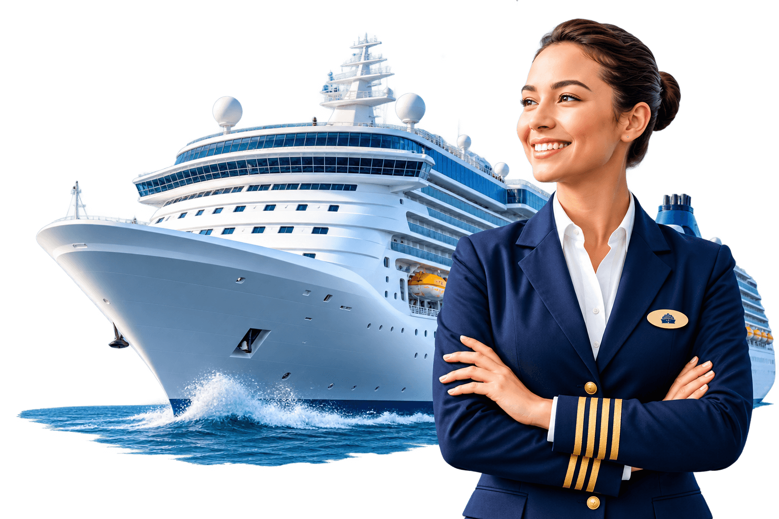 Cruise ship and cruise professional